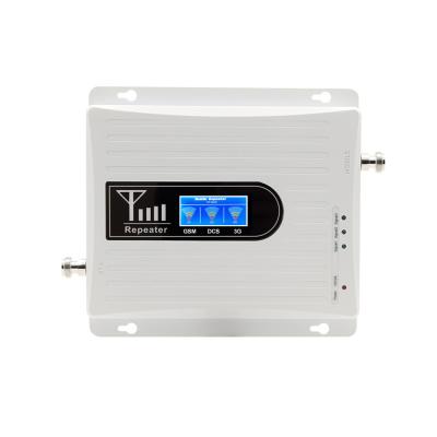 China Band 8 mobile signal booster 3g 4g HX00623 3 1 900mhz 1800mhz 2100mhz mobile phone booster for sale