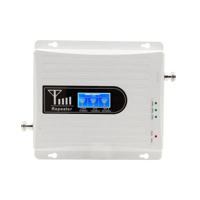 China New 850 1800 2600mhz band5 3 7 for JIO DCS FDD 2g 3g 4g network mobile phone signal booster 23*18.2*2.1cm for sale