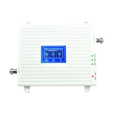 China For JIO LTE 3g 4g network of 850mhz 1800mhz 2100mhz signal cellular repeater 23.5*18.5*2cm for sale