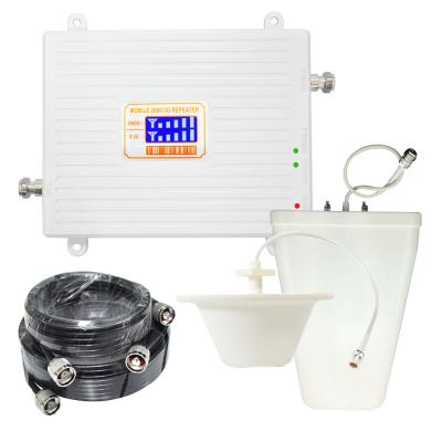 China 2100mhz 2600mhz mobile phone signal booster original design for 3g4g 23.5*18.5*2cm for sale