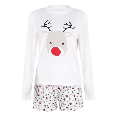 China Anti-wrinkle China manufacturer Custom Clothing Christmas plus size casual long sleeve women's T-shirts for sale