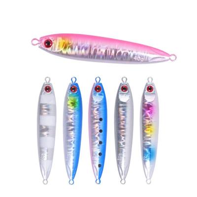 China Wholesale Metal Bait Lure Saltwater Slow Microjig Jig Bait Luminous Fishing Hard Bait KF-2022062701 for sale