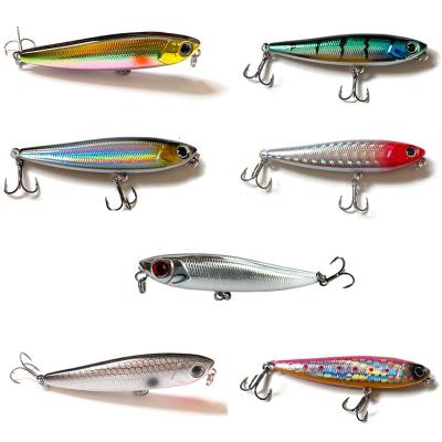 China topwater snap artificial bait hard plastic lure fishing lures minnow KF-2022063001 for sale