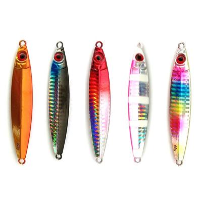 China Wholesale Fjord MI Host Jig Lure Metal Fishing Bass Slow Shads Lure KF-2022070402 for sale