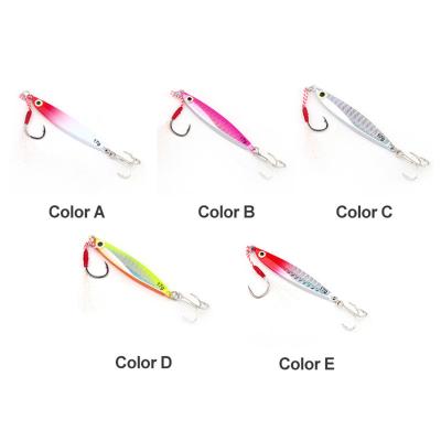 China wholesale fjord bass minnow bait artificial fishing metal eye jig KF-2022070501 for sale