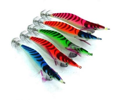 China 10pcs/pack New Style 10cm Outdoor Fishing Luminous Jigger Fishing Lure Bait Shrimp Lure for sale