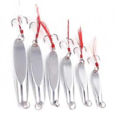 China 7g 10g 21g 40g Metal KF Metal Fishing Spoons Groundbaits for sale