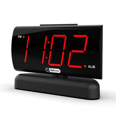 China New LUMINOVA High End Red Led Display With Nap Function Cheap Brightness Adjustment Digital Hand Clock for sale