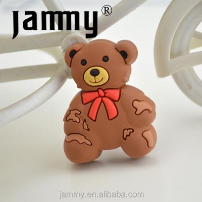 China Soft Cabinet 2015 Candy Brown Bear Kids Bedroom Cabinet Knobs, Cabinet Pulls, Furniture Handles for sale