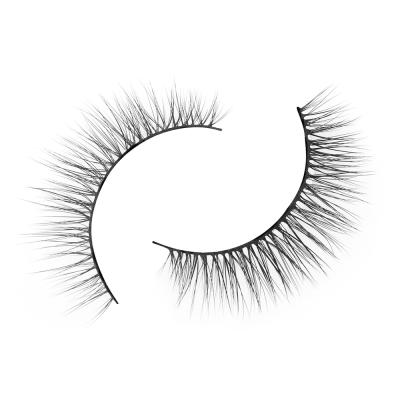 China Wholesale Handmade Vegan Mink Eyelashes Mini Half Eye 3d Full Volume Lashes Corner Lashes Natural Volume Eye Lashes Manufacturer for sale