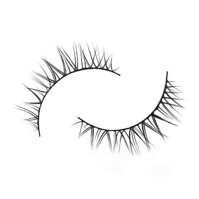 China Wholesale Good Quality Full Volume 3d Chemical Fiber Natural Strip Lashes Lasting Makeup Eyelash Factory3d Handmade Natural Chemical Fiber Ey for sale