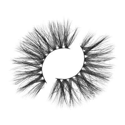 China Best Selling Full Volume Full Strip Lashes Wholesale Seller 3d Mink Eyelashes 25mm 3d Mink Eyelashes Fluffy Private Label for sale