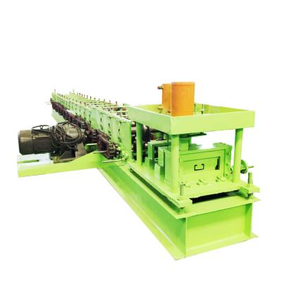 중국 Colored Steel Storage Rack Roll Forming Machine  Chain Drive Automatic Hydyaulic Cutting 판매용