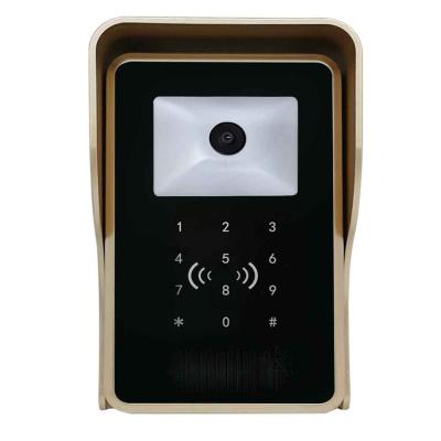 China Linux multi-touch operating system operation brings experience smooth cloud 1:10000 unit indoor video intercom for sale