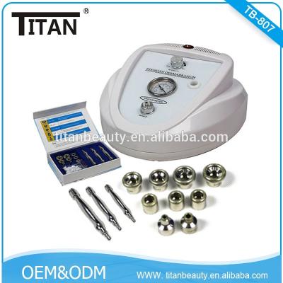 China Stable and portable use Microdermabrasion Diamond Peel Machine from home TB-807/Instant effect dead skin removal machine for sale