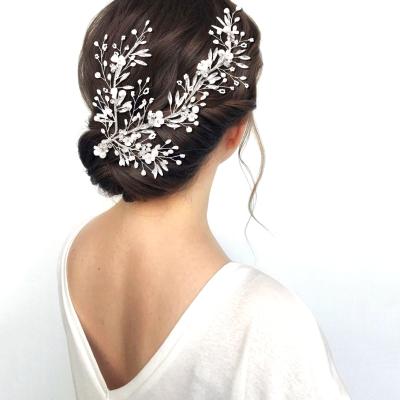 China Fashion 2022 Customs Slip Non Wrapping Bling Pearl Hair Circle Hair Accessories Pearl Hair Bands for sale