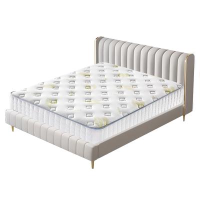 China Full Queen Hypoallergenic King Size Pillow Top Single Twin Memory Foam 5 Zoned Pocket Spring Mattress Rollable for sale