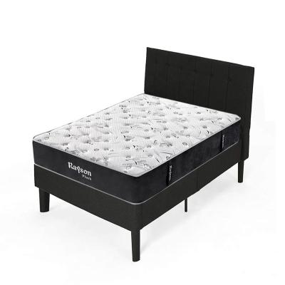 China Peru Popular Model Double Foam Hypoallergenic Tight Top Box Spring Top Bonnell Roll Up Twin Box Spring for sale