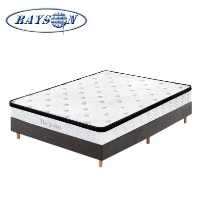 China Hotel Pocket Spring Hotel King Size Massage Mattress Hotel Bed And 5 Star Pocket Spring Bed for sale