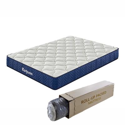 China Hypoallergenic Roll Up Mattress Bed Mattress 3 Zone Pocket Spring Mattress Memory Foam for sale