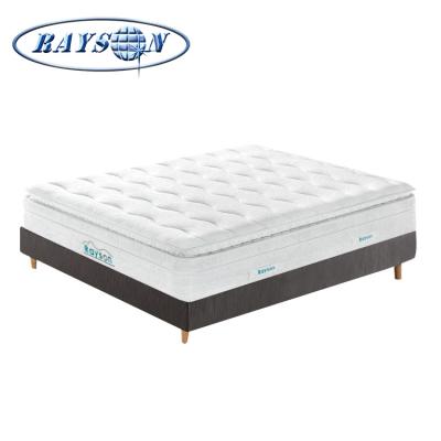 China Flippable Hotel Mattress King Spring Bed Hotel Bed Pocket Coil Box Spring for sale