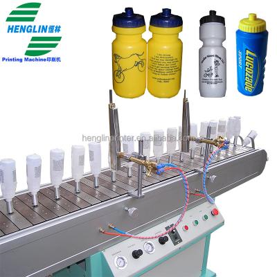 China Garment Shops Factory Price Flame Treatment Machine For PP PE PET Plastic Bottles Cups Jars Lid Flat Jerry Can for sale