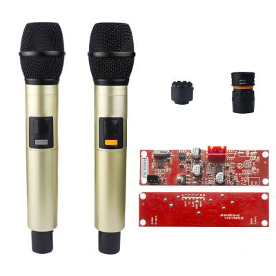 China Headset Microphone VHF Wireless Microphone with PCB Receiver Board for sale