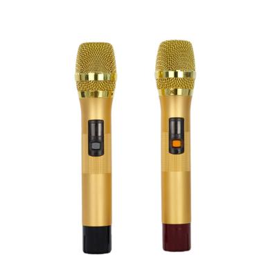 China Headset Microphone Factory Supply OEM MIC Gold Color Microphone For Stage for sale