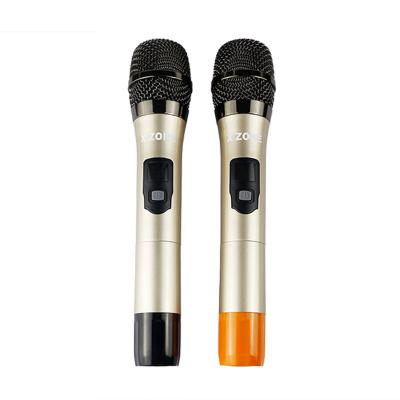 China Headset Microphone Multifunctional Rechargeable UHF Handheld Professional Handheld Wireless Microphone For Singing for sale