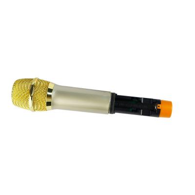 China Handheld Microphone Factory Wireless Microphone Headset Karaoke UHF Dual Channel Dynamic System For Conference Wine Bar Party for sale