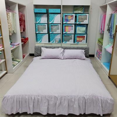 China Anti-Static Factory Price Customized 100% Organic Cotton Cotton Baby Sheet Dustproof Plain Single Sheet for sale