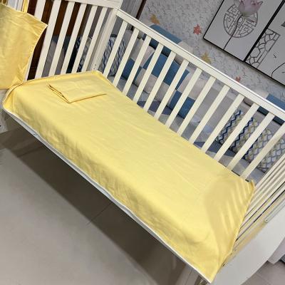 China Customized high quality natural 100% cotton baby bedding anti-static set children's bed sheet for sale