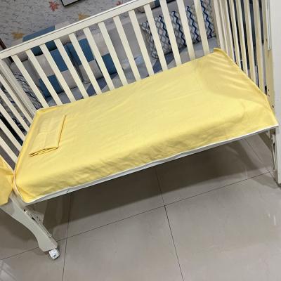 China Factory price anti-static organic handmade braided luxury most comfortable children's cotton bed sheet kids single bedding for sale