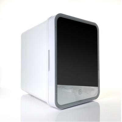 China Portable COMPRESSOR Beauty Fridge For Makeup Refrigerators Cheap Skin Care With Mirror Buying Mini Fridge for sale