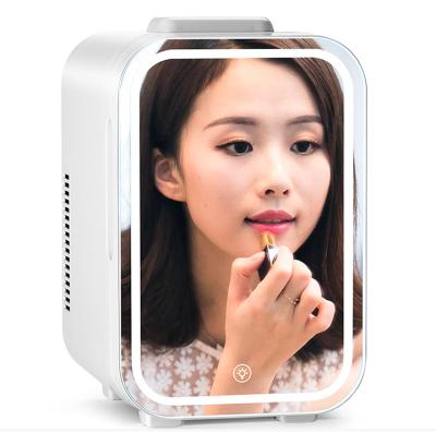 China 6L Beauty 12V Makeup 12V Portable Cosmetic Insulation Mini Car Skincare Fridge for sale