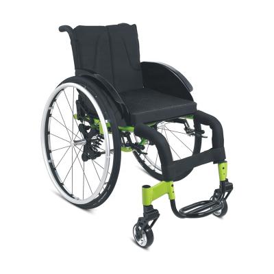 China 2021 Leisure Rigid Ultralight Sport Active Manual Wheelchair 100kg for sale