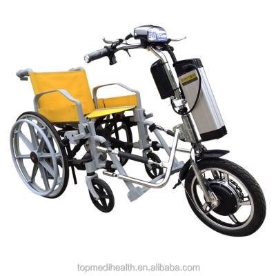 China tricycle wheelchair 250w 36V electric wheelchair electric connectable handcycle for disability TEW003 for sale