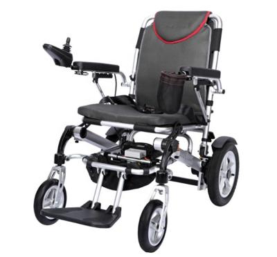 China Power Remote Control Folding Lightweight Electric Wheelchair For Disabled 125KG for sale