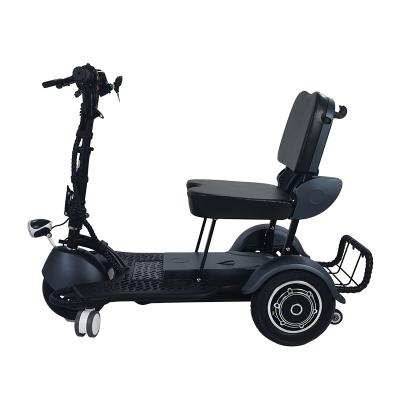 China TOPMEDI TEW004 Aluminum Lightweight Easy Folding Aluminum Electric Mobility Scooter Disabled Scooters Rehabilitation Therapy Supplies for sale