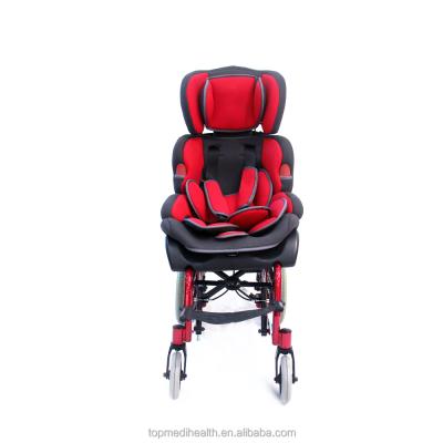 China Aluminum chair frame rehabilitation therapy supplies Germany design hot selling aluminum cp reclining wheelchair for sale