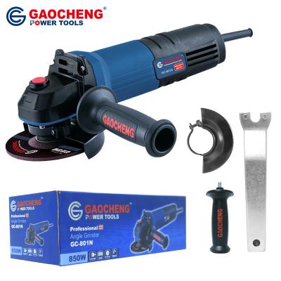 China GAOCHENG 850W 100mm Easy Operating Chainsaw Wet Stone Angle Crusher Mini Machine Portable Power Tools for sale