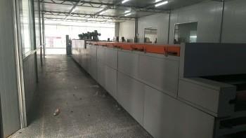 China Professionele Post Drogere Machine 1000*12500*1300mm van de Pers Hete Lucht Afmeting Te koop