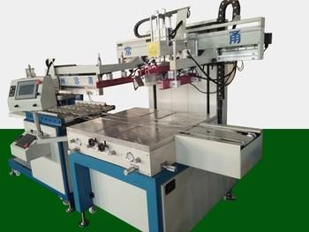 China Aluminum Alloy Automatic Screen Printing Machine Adjustable Platform Available for sale