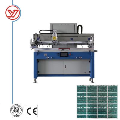 China Single Color Flatbed Screen Printing Machine 800pcs/h speed   for PCB / glass cover for sale