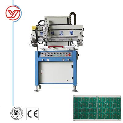 China Horizontal Flatbed Screen Printing Machine With PLC Program Control Circuit for sale