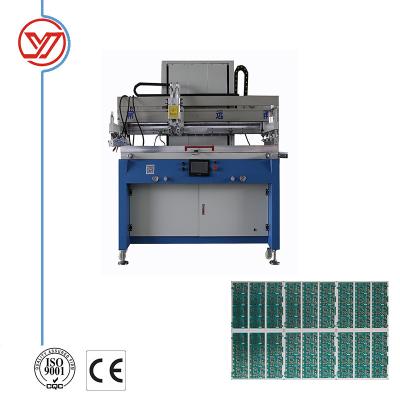 China YO70100 Flatbed Semi Automatic Screen Printing Machine For Flat Surface Material for sale