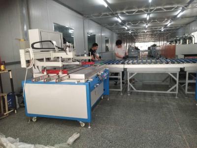 China Semi - Automatic Silk Screen Printing Machine , PCB Screen Printing Production Line for sale