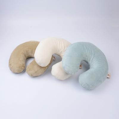 China Other Hot Selling Popular Portable Travel Plush Memory Foam U Shape Neck Pillow for sale