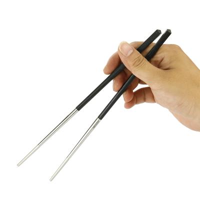 China home and outdoor use pure titanium carbon fiber chopsticks for outdoor camping and home for sale