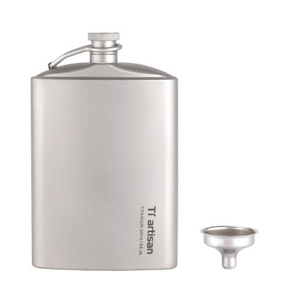 China Hip outdoor titanium flask accessories outdoor camping rising pocket alcohol whiskey flask jug wine jar camping rising flask for sale